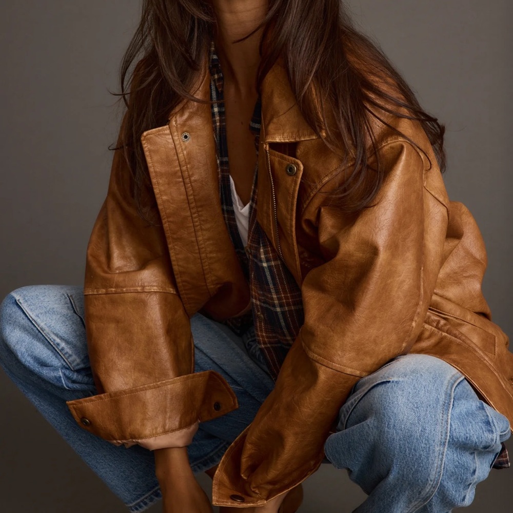 12th Tribe Leather Jacket